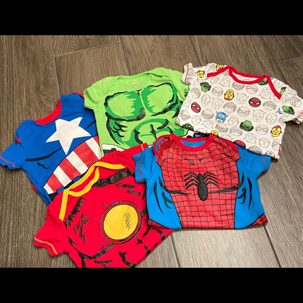 Marvel bodysuits